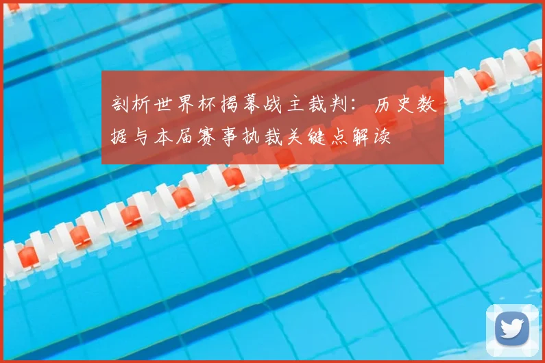 剖析世界杯揭幕战主裁判：历史数据与本届赛事执裁关键点解读