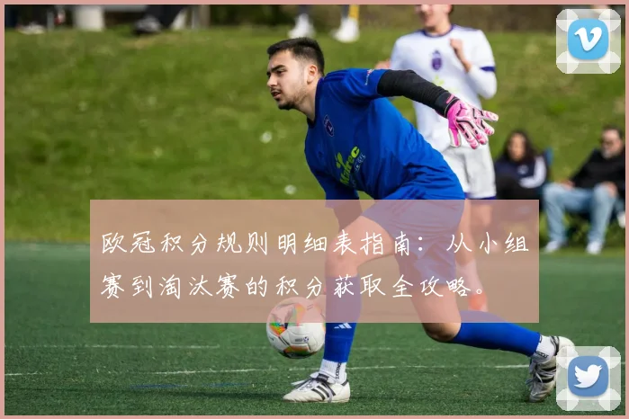 欧冠积分规则明细表指南：从小组赛到淘汰赛的积分获取全攻略。