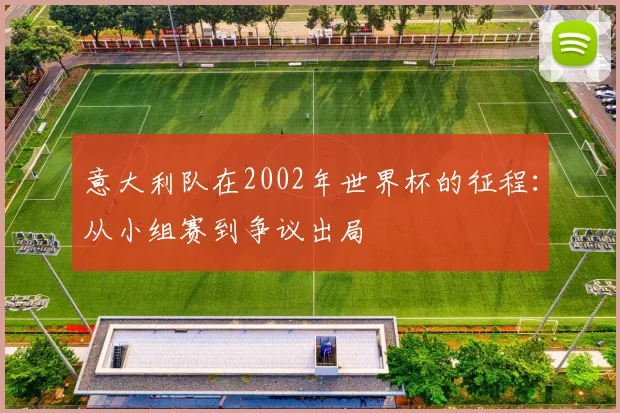 意大利队在2002年世界杯的征程：从小组赛到争议出局